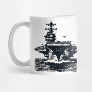 Aircraft Carrier Mug